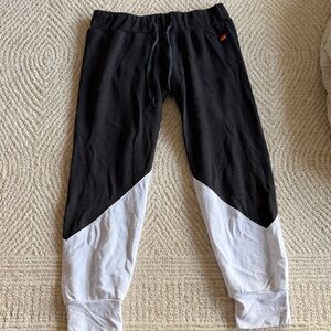 Aviator Nation Black and White Track Pants